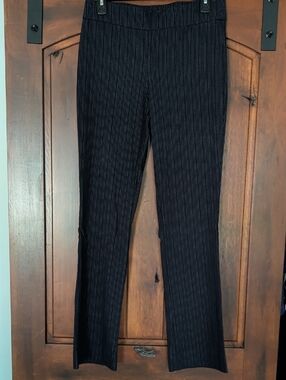 Simply Vera Vera Wang Navy Pinstripe Boot-Cut Trousers